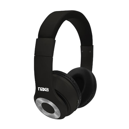 Naxa Electronics Naxa NE-965 BLACK Bluetooth Headphones; Black NE-965 BLACK